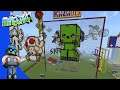 Tutorial Minecraft Creeper Pixel art /Como hacer un creeper Pixel art en Minecraft