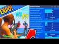 NEW OP EXPONENTIAL SETTINGS in SEASON 6! BEST Fortnite Sensitivity/Settings for Console PS4/XBOX!