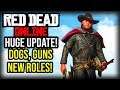 Red Dead Online HUGE NEW UPDATE! - HORSES, MISSIONS, WEAPONS, ROLES & MORE!