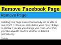 How To Delete Facebook Page On Android Mobile | Remove Facebook Page || Latest Updates 2020