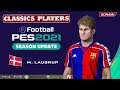 M. LAUDRUP face+stats (Classics Players) How to create in PES 2021