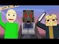 Monster School : 24 Hours in The HAUNTED HOUSE - Minecraft Animation