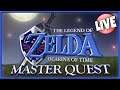 THE FINAL 2 MEDALLIONS - Ocarina of Time MASTER QUEST - BLIND PLAYTHROUGH | Live Stream