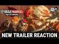 THIS GAME LOOKS AMAZING! I NEED IT NOW! Zelda Hyrule Warriors: Age Of Calamity New Trailer REACTION!