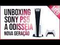 Unboxing PS5 - A Odisséia, Venha se divertir com este unboxing.