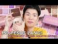 150 PESOS LANG! 😳 NEW BEAUTY GLAZED EYESHADOW PALETTE REVIEW (PANG BEGINNERS & EVERYDAY MAKEUP)