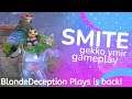 Blink Ymir | Dicas e Gameplay | Gekko Skin 🌱 | Como jogar de Suporte | SMITE | BlondeDeceptionPlays