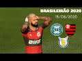 Flamengo x Coritiba - BRASILEIRÃO 2020! SEM RAFINHA MUDA TUDO!? Carreira Treinador FIFA20 #03