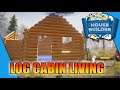 HOUSE BUILDER - BUILDING SIMULATION - LOG CABIN BUILD