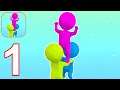 Human Stack - Gameplay Part 1 All Levels 1 - 11 Max Level (Android, iOS)