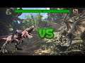 Iceborne Battle Mania: Anjanath VS Rathian Who Wins? #Turfwar