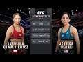 Karolina Kowalkiewicz Vs. Jessica Penne : UFC 4 Gameplay (Legendary Difficulty) (AI Vs AI)(Xbox One)