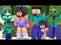 Monster School : ZOMBIES HATE APHMAU FAMILY CHALLENGE - Minecraft Animation