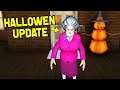 MRS T IS READY FOR HALLOWEEN! (Scary Teacher 3D Halloween Update Gameplay)