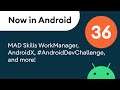 Now in Android: 36 - MAD Skills WorkManager, AndroidX, #AndroidDevChallenge, and more!