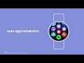 Samsung One UI Watch Video Example Phone Synchronization