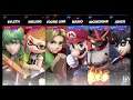 Super Smash Bros Ultimate Amiibo Fights  – Request #18905 Team battle at Moray Towers