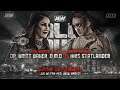 WWE 2K20 Dr Britt Baker D.M.D. Vs Kris Statlander (AEW WOMEN'S WORLD CHAMPIONSHIP)