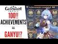 Can 100 achievements get us Ganyu? [Genshin Impact]