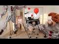 CREEPY PENNYWISE REACTION!