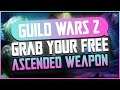 GRAB YOUR FREE ASCENDED WEAPON CHEST Guild Wars 2 Seasons Of The Dragons Meta Achievement