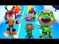 Hero Ben Green Outfit Vs Charmy – Talking Tom Hero Dash Vs Sonic Dash