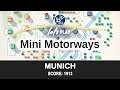 Lets Play Mini Motorways - Munich - Puzzle strategy game