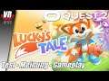 Lucky's Tale VR / Oculus Quest 2 / Deutsch / First Impression / Spiele / Test / Virtual Reality