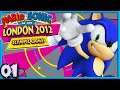 Mario & Sonic at the London 2012 Olympic Games (Wii) | Athletics: Track - 100m [01]