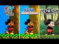 Mickey Mouse Castle Of Illusion (1990) GameGear vs Sega Master System vs Sega Genesis