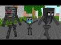 Monster School : POOR BABY WITHER SKELETON (BAD FAMILY) CHALLENGE - Minecraft Animation