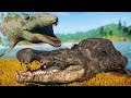 Mosassauro e Deinosuchus! Novo Safari | Planeta Modificado (#1) | Jurassic World Evolution | PT/BR