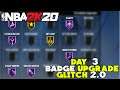 NBA 2K20 NEW UPDATED BADGE POINT UPGRADE GLITCH METHOD FASTEST WAY TO GET 95 OVERALL