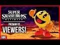 Pacman + Diddy Kong Vs Viewers! | Smash Ultimate Arena Matches