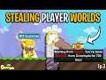 STEALING PLAYERS WORLDS (gone wrong) Ep. 3 - Growtopia