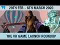 The VR Game Launch Roundup: A Final Five for February