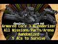 Armored Core 3 [Blenderizer Mode] (Hard Mode, Randomized Parts, Missions, Arena)