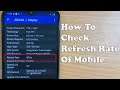 How To Check Refresh Rate of Mobile | AIDA64