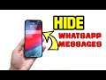 How to Hide WhatsApp Notification on iPhone Lock Screen (2021)