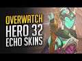Overwatch Hero 32 Echo Skins + Cosmetics | Echo Skins Spotlight