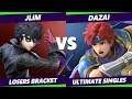 Smash Ultimate Tournament - JLim (Joker) Vs. Dazai (Roy) - S@X 309 SSBU Losers Bracket