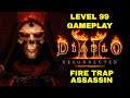 Diablo 2 Resurrected ALPHA - Level 99 Fire Trap Assassin - Andariel / Duriel /Player 8