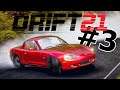 DRIFT21 (#3) - Samochody w akcji | Próby czasowe i przejazdy z driftem