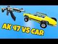 Giant AK-47 VS Cars - Beamng Drive | TrainWorld