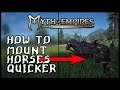 HOW TO MOUNT HORSES QUICKER IN MYTH OF EMPIRES