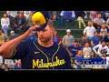 MLB The Show 20 - Milwaukee Brewers vs Chicago Cubs | Franchise Game 43 | Tough Loss