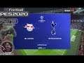 RB Leipzig Vs Tottenham Hotspur UCL Round of 16 eFootball PES 2020 || PS3 Gameplay Full HD 60 FPS