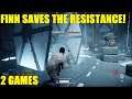 Star Wars Battlefront 2 - Finn, the SAVIOR OF THE RESISTANCE! FN 2187 Killstreaks! (2 games)