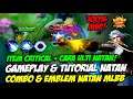 TUTORIAL NATAN MARKSMAN BARU | BUILD ITEM NATAN & EMBLEM NATAN TERKUAT! GAMEPLAY NATAN CRITICAL