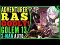 Adventurer Ras Golem 13 Auto 3-Man (Godly!) Epic Seven G13 Team [Build, Stats & Tips]